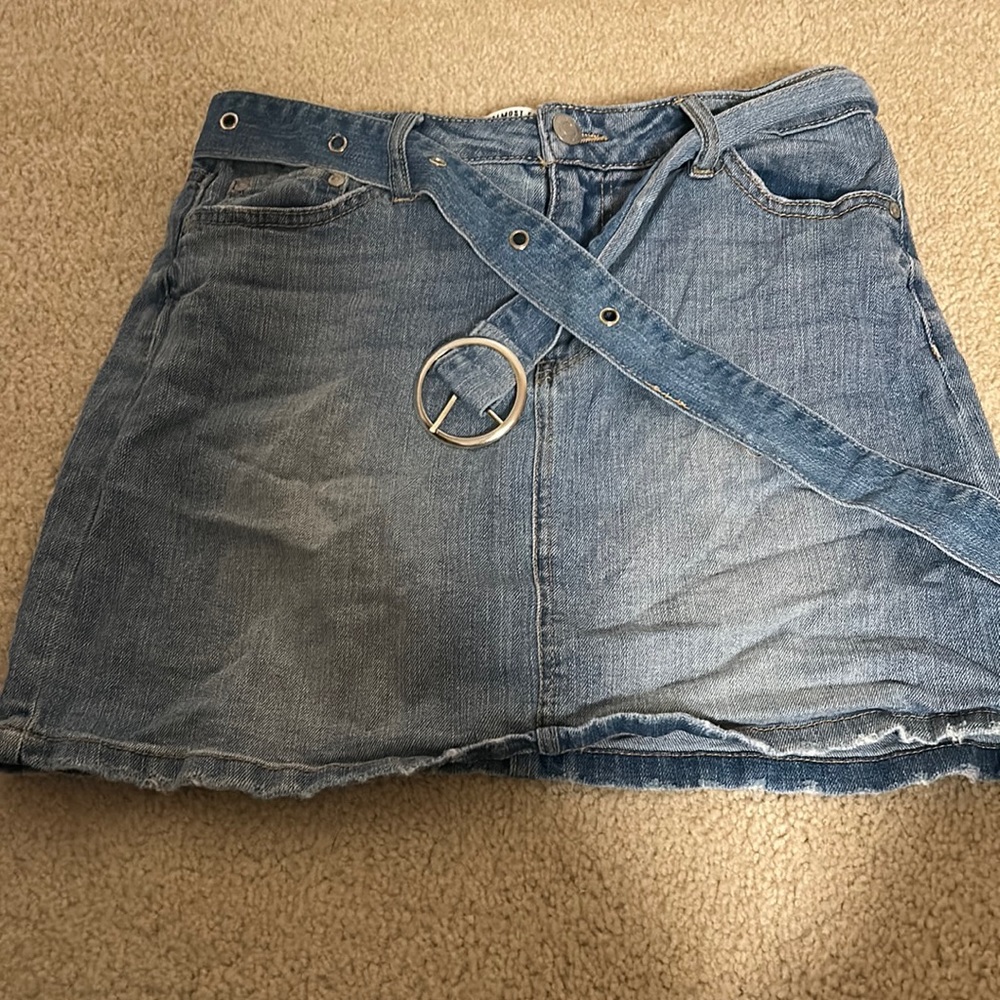 Denim skirt